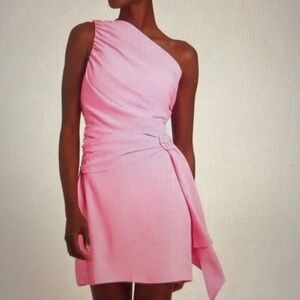 Amanda Uprichard pink Bexley dress sz S